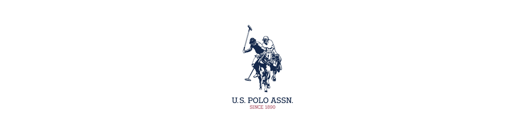 U.S. Polo Assn. logo with two polo players on horses, classic sportswear emblem