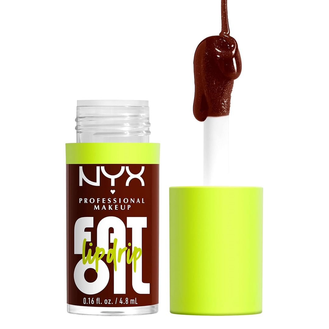 NYX PROFESSIONAL MAKEUP Fat Oil Lip Drip, Moisturizing, Shiny and Vegan Tinted Lip Gloss