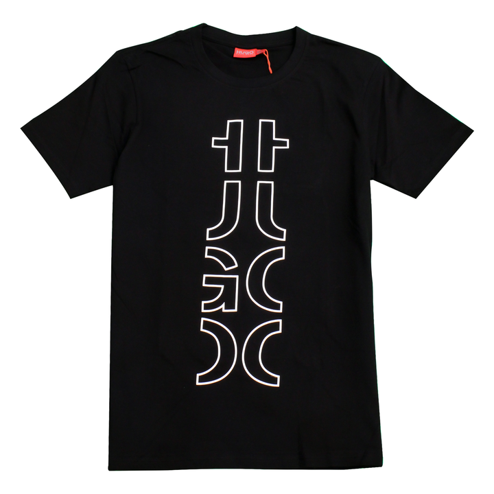 Hugo Boss Men's Organic Cotton Crew Neck T-Shirt with Cropped Logo