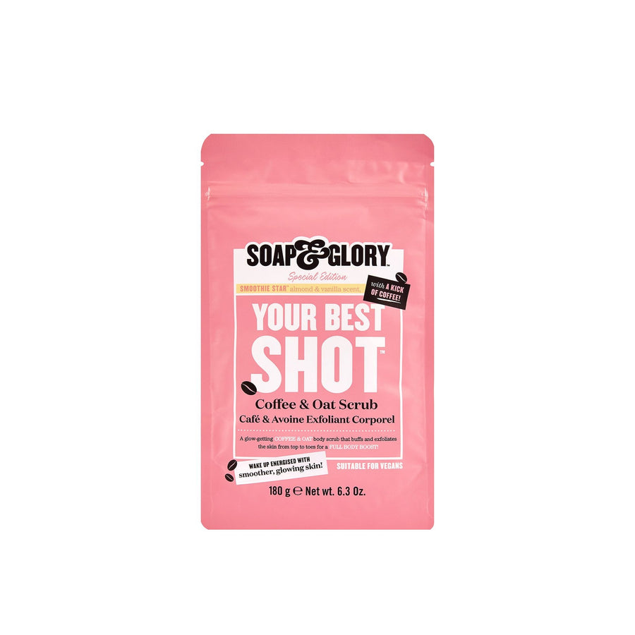 Soap & Glory Your Best Shot Scrub With Coffee And Oats 180 g - 3alababak