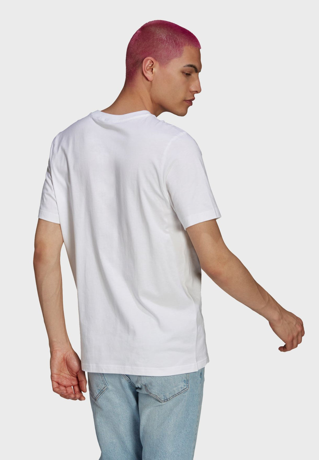 Adidas Originals White Worm Chest T-Shirt Size XL - 3alababak