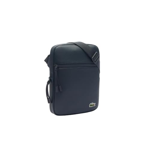 Lacoste Medium LCST Zippered Petit Piqué Crossover Bag