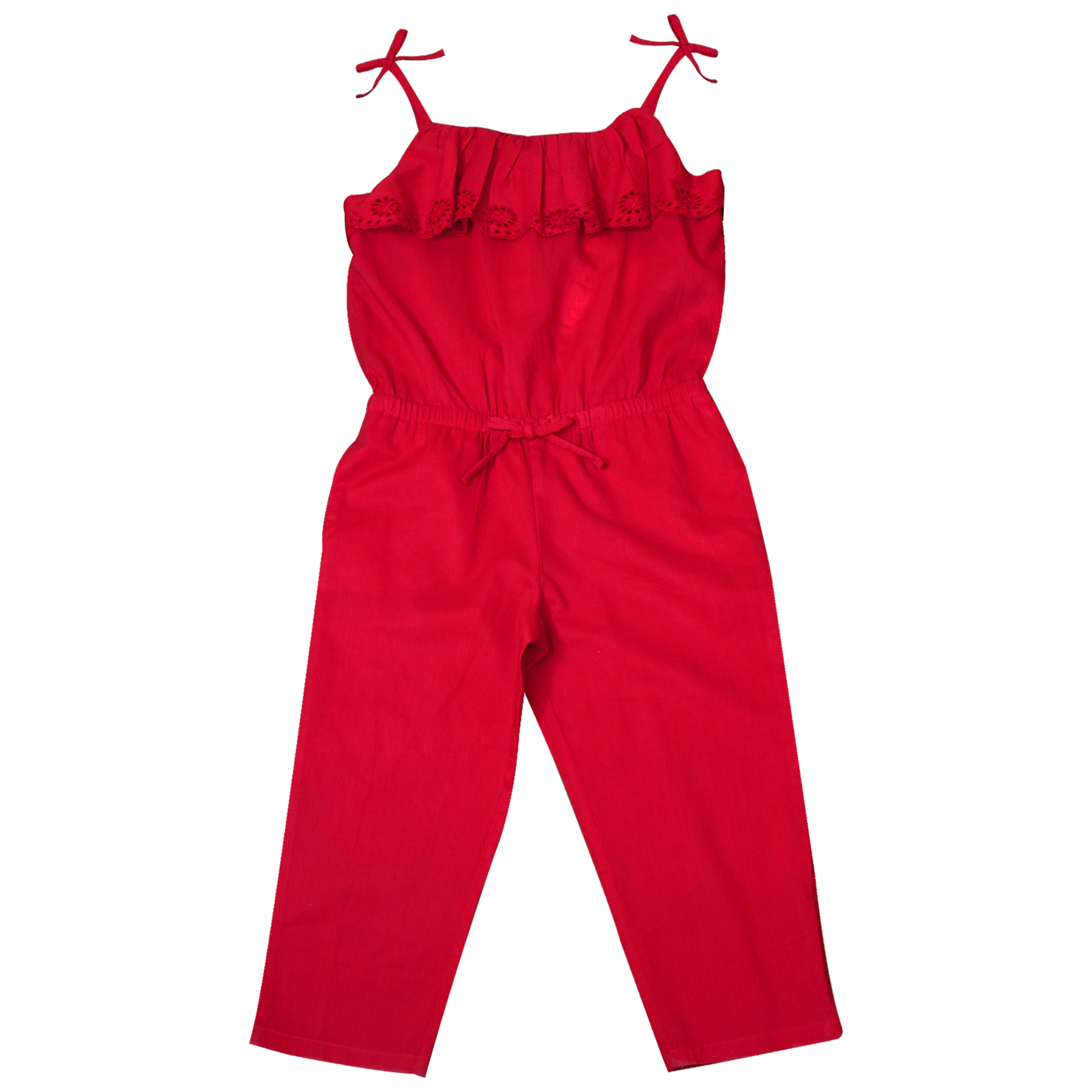 Polo sales jumpsuit red