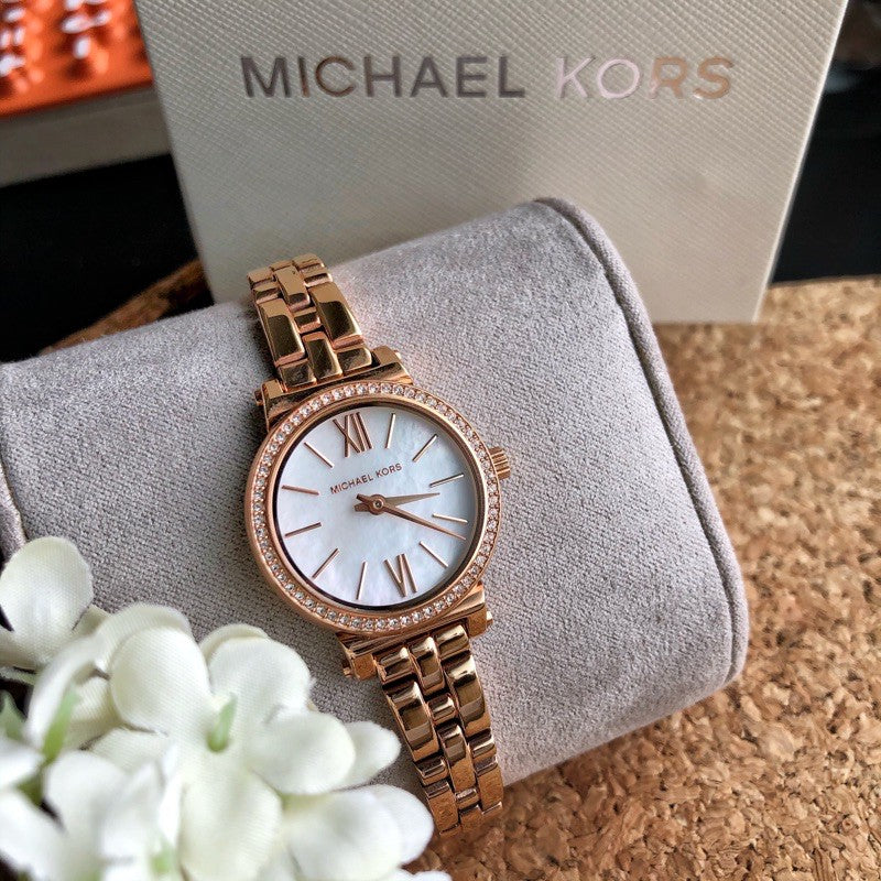 Michael Kors Women's Analogue Quartz Watch with Stainless Steel Strap MK3833