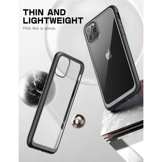 Supcase iPhone 11 Pro 5.8 inch Unicorn Beetle Style Clear Case- Black