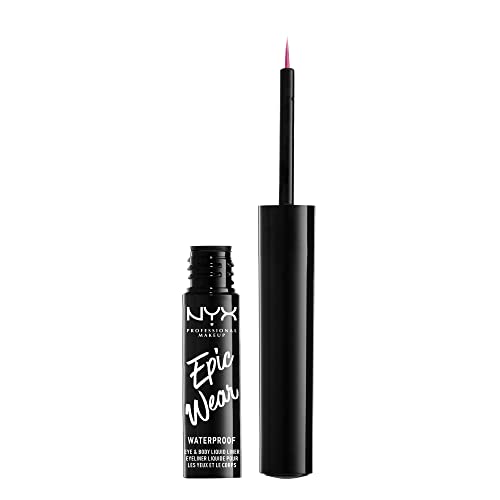 NYX PROFESSIONAL MAKEUP Epic Wear Liquid Liner, Long-Lasting Waterproof Eyeliner