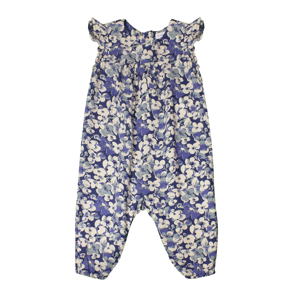 Ralph Lauren Kids Blue Floral jumpsuit - 3alababak