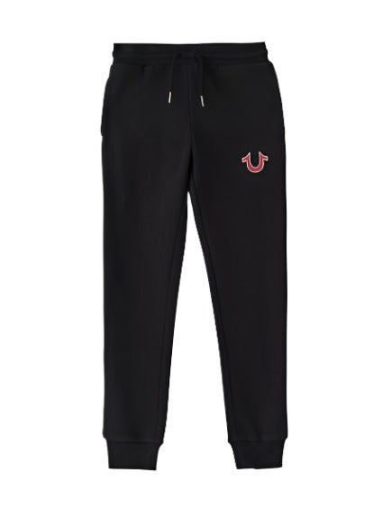 True Religion Unisex Logo Jogger Black Sweatpants Size XXXL - 3alababak