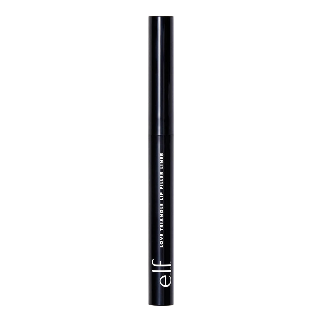 e.l.f. Love Triangle Lip Filler Liner, 2-in-1 Lipliner Pencil For Sculpting &amp; Filling, Long-Lasting Intense Color, Vegan &amp; Cruelty-Free