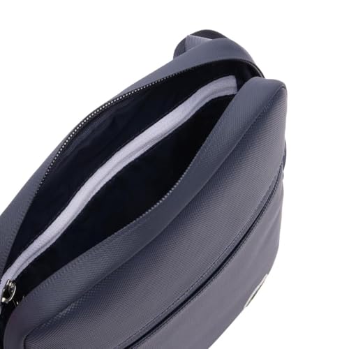 Lacoste Medium LCST Zippered Petit Piqué Crossover Bag