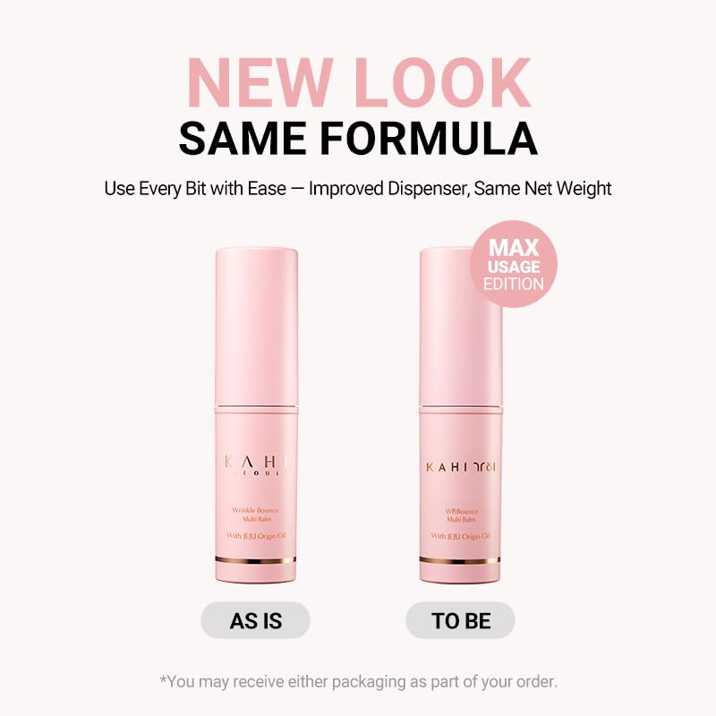 KAHI Kisstin Balm - Skin-Refining Face Moisturizer & Makeup Stick | Nourishing Beauty Moisturizer Stick | Makeup-enhancing Glow Balm (0.32 oz)