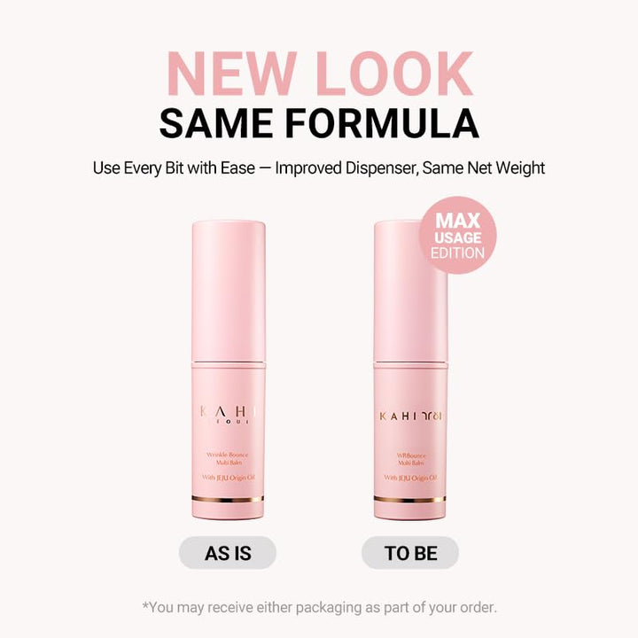 KAHI Kisstin Balm - Skin-Refining Face Moisturizer & Makeup Stick | Nourishing Beauty Moisturizer Stick | Makeup-enhancing Glow Balm (0.32 oz)