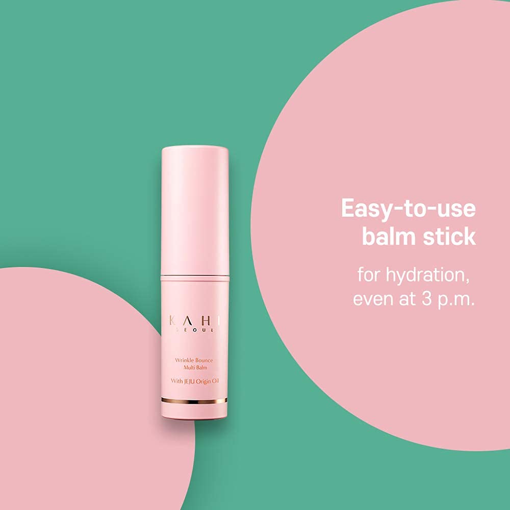 KAHI Kisstin Balm - Skin-Refining Face Moisturizer & Makeup Stick | Nourishing Beauty Moisturizer Stick | Makeup-enhancing Glow Balm (0.32 oz)