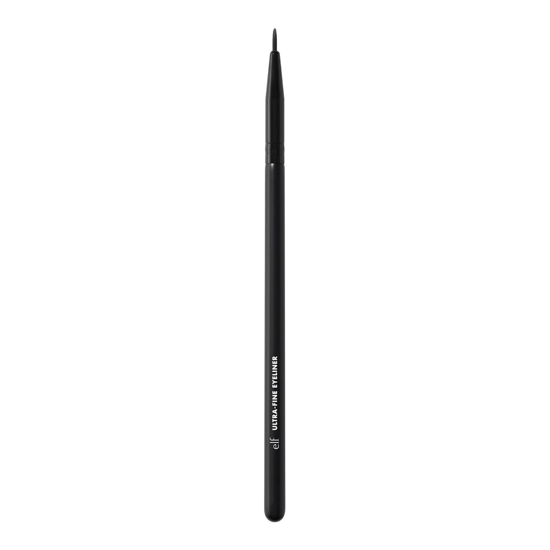 e.l.f. Ultra-Fine Eyeliner Brush, Pointed Tip For Creating Clean, Crisp Eye Makeup Looks, Use With Liquid, Cream & Kohl Formulas, Vegan & Cruelty-Free