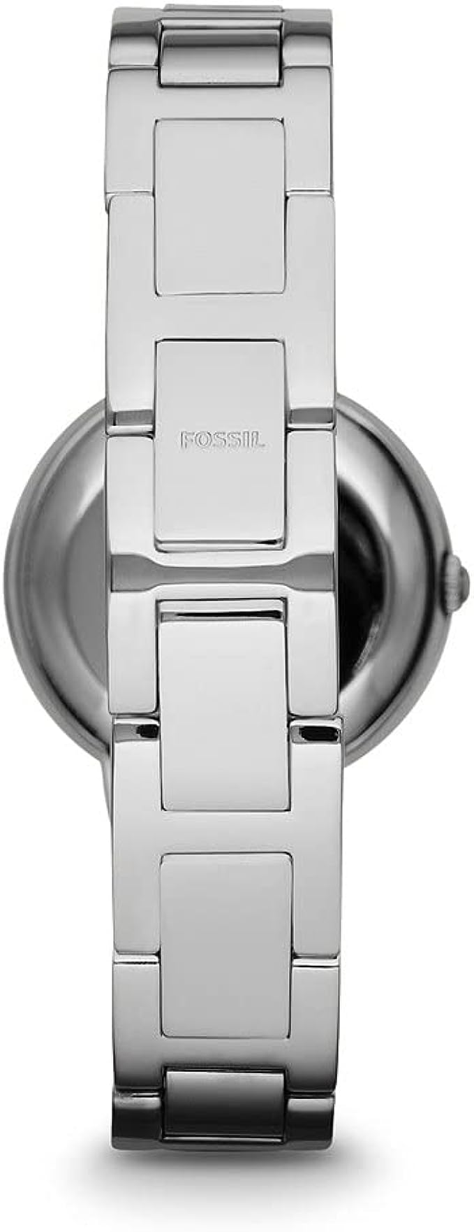 Fossil Women's Virginia Quartz Stainless Steel Dress Watch, Color Silver-Tone ES3282 - 3alababak