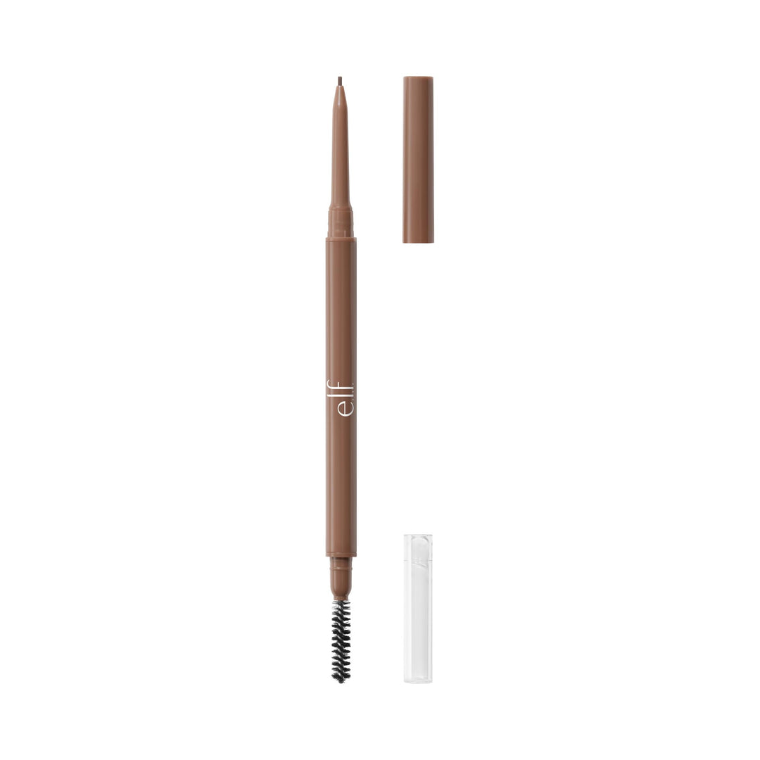 e.l.f. Micro-Fine Brow Pencil, Waterproof Brow Color &amp; Spoolie For Shaping Brows &amp; Creating A Feathered Natural-Looking Finish, Vegan &amp; Cruelty-Free