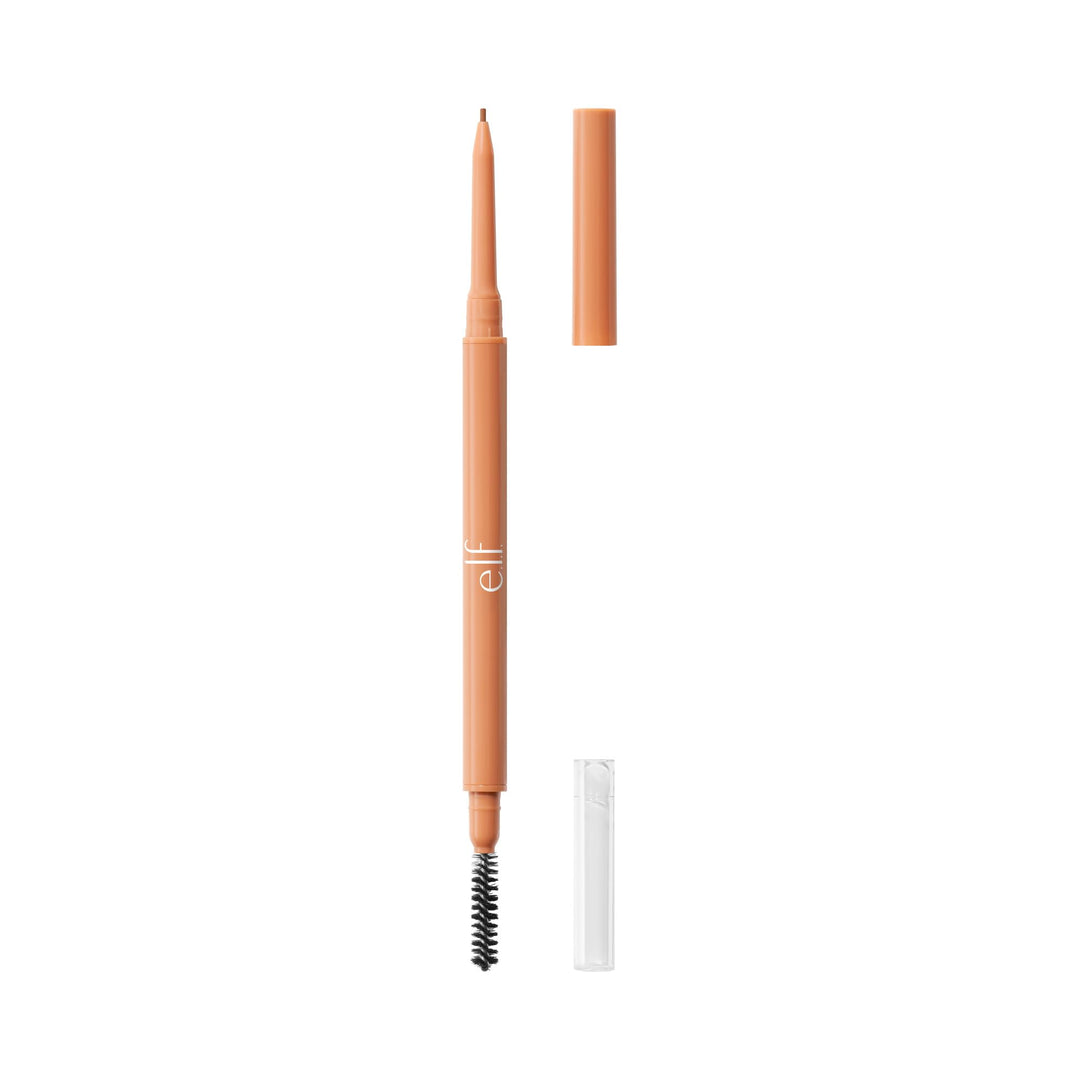 e.l.f. Micro-Fine Brow Pencil, Waterproof Brow Color &amp; Spoolie For Shaping Brows &amp; Creating A Feathered Natural-Looking Finish, Vegan &amp; Cruelty-Free