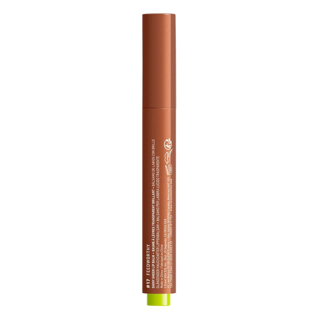 NYX PROFESSIONAL MAKEUP Fat Oil Slick Click, Lightweight, Buildable, Pigmented Vegan Lip Balm