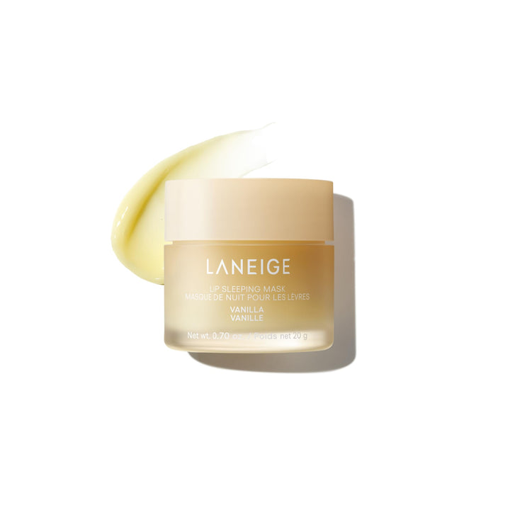 LANEIGE Lip Sleeping Mask: Korean Overnight Treatment For Dry Lips | Hydrating &amp; Nourishing Overnight Lip Treatment Mask with Vitamin C, Shea &amp; Murumuru Seed Butter