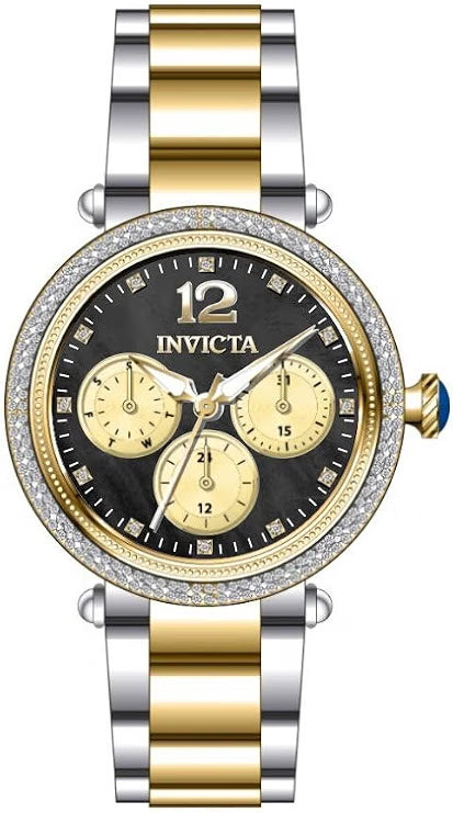 Invicta 48115 Bolt Lady 37mm Stainless Steel Gold Gold dial VH63 Quartz