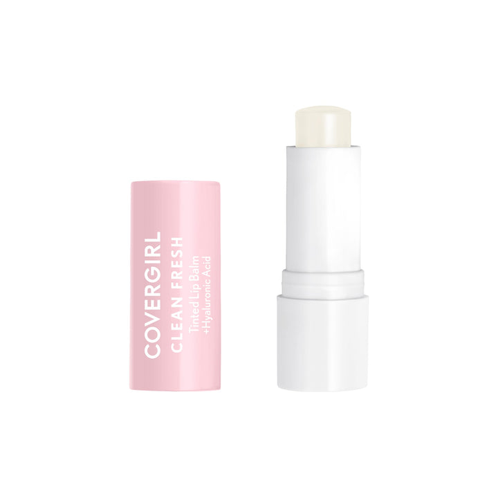 CoverGirl Clean Fresh Tinted Lip Balm, Vegan Formula, Hydrating, Natural Finish