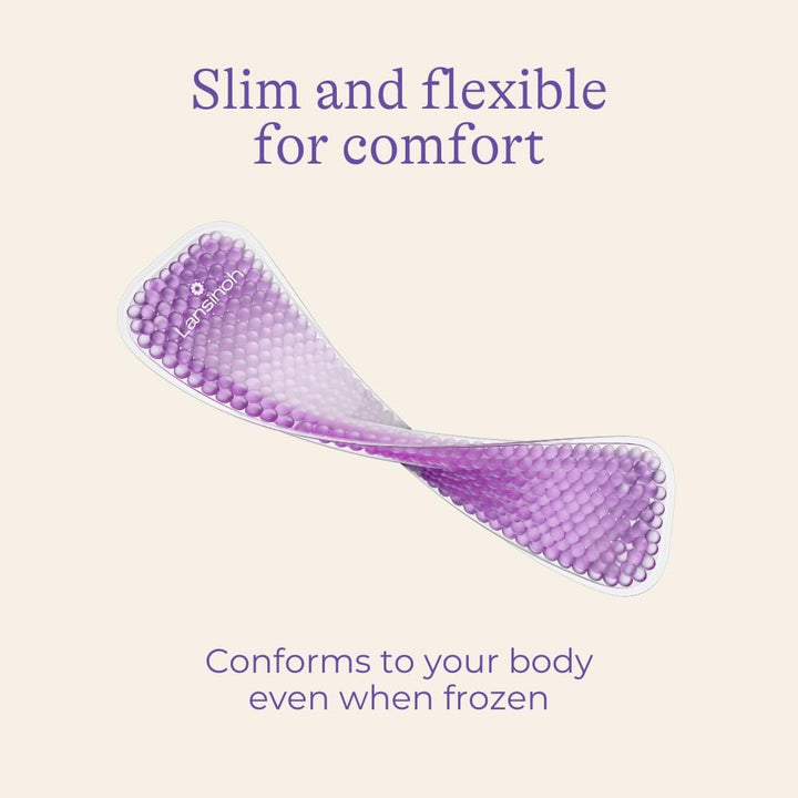 Lansinoh Hot and Cold Postpartum Pads – Reusable Perineal Ice Packs for Postpartum Recovery, Labor &amp; Delivery Essentials, 2 Count