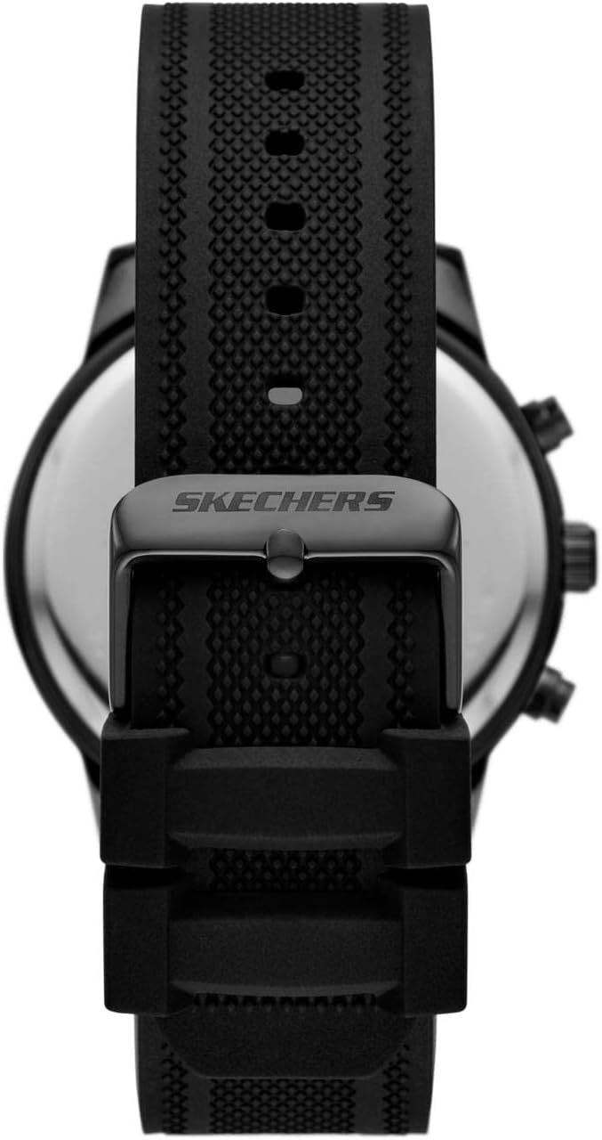 Skechers SR5196 Analog-Digital Watch for Men -  Clarkdale Black/Orange