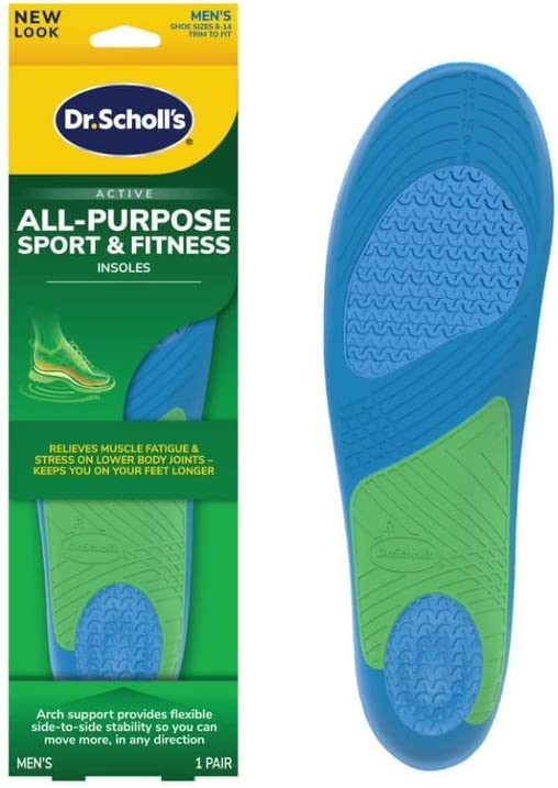 Dr. Scholl's All-Purpose Sport & Fitness Comfort Insoles 1 Pair, Trim to Fit - 3alababak