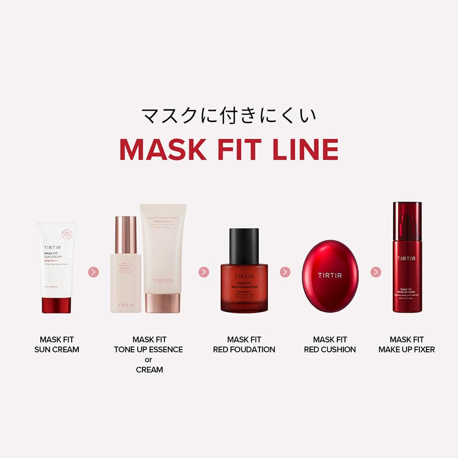 TIRTIR Mask Fit Make-up Fixer | بخاخ تثبيت المكياج خفيف الوزن وغير الدهني ومقاوم للانتقال لمدة 24 ساعة 2.7 أونصة سائلة