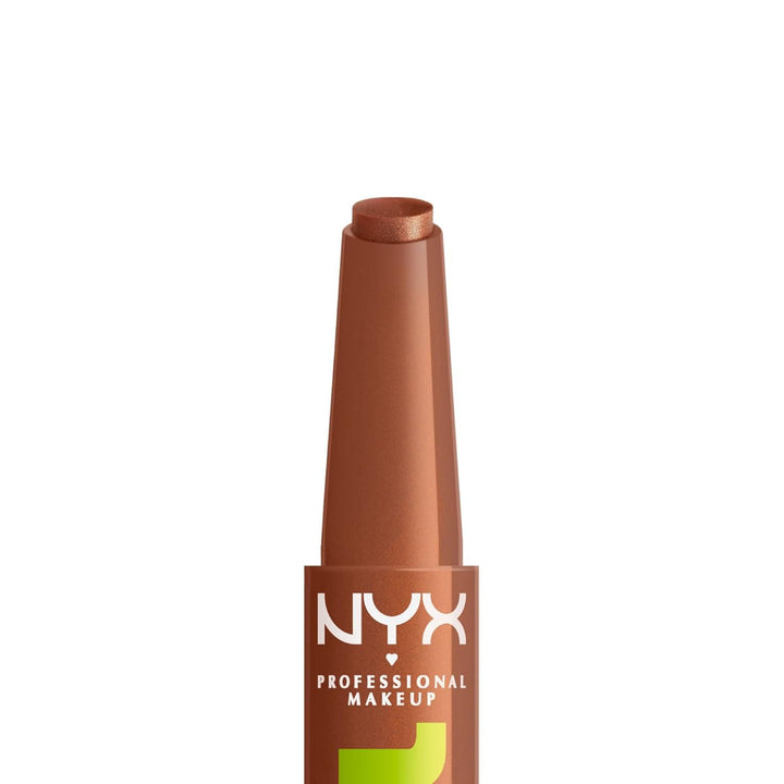 NYX PROFESSIONAL MAKEUP Fat Oil Slick Click, Lightweight, Buildable, Pigmented Vegan Lip Balm