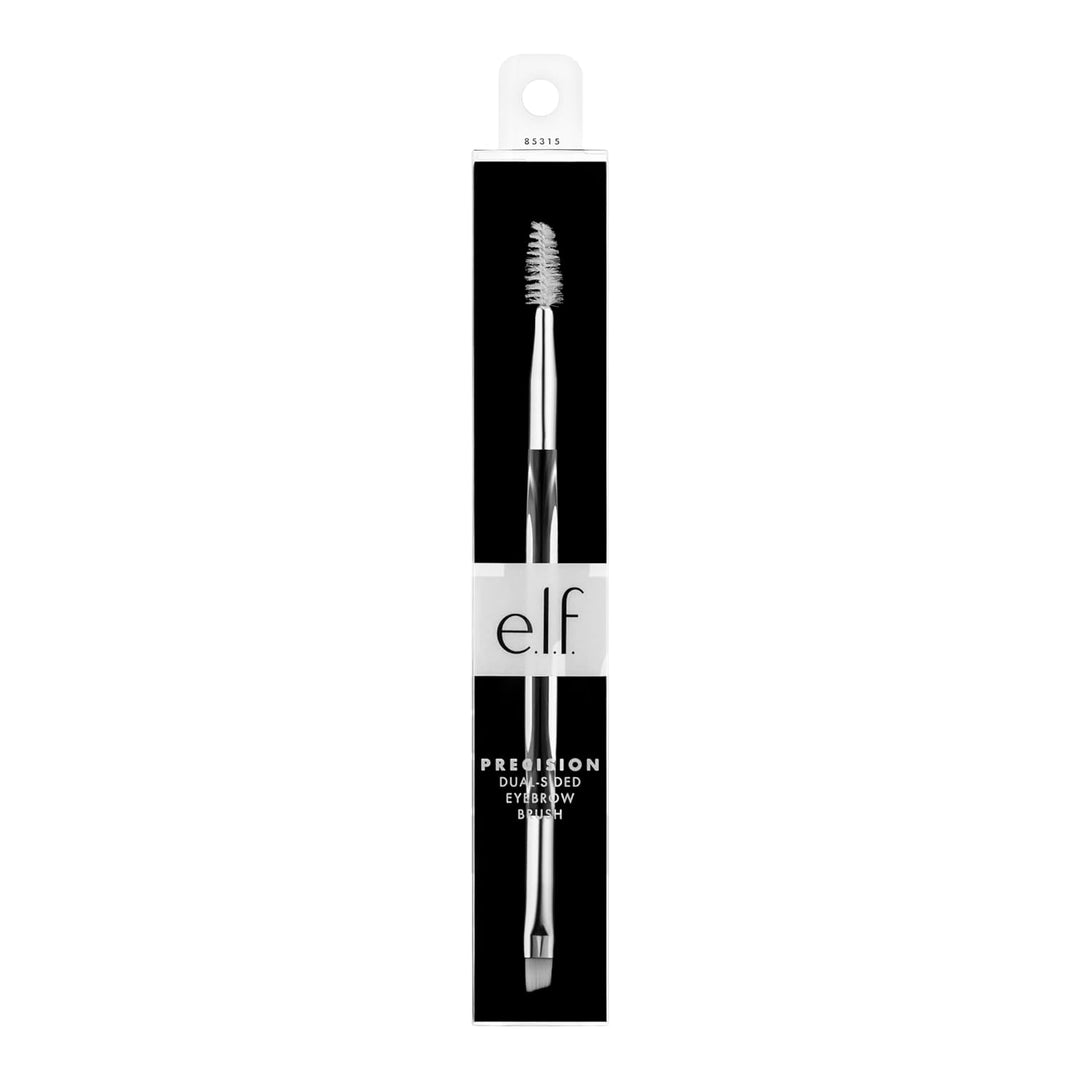 e.l.f. 85315 Precision Dual-Sided Eyebrow Brush, Synthetic