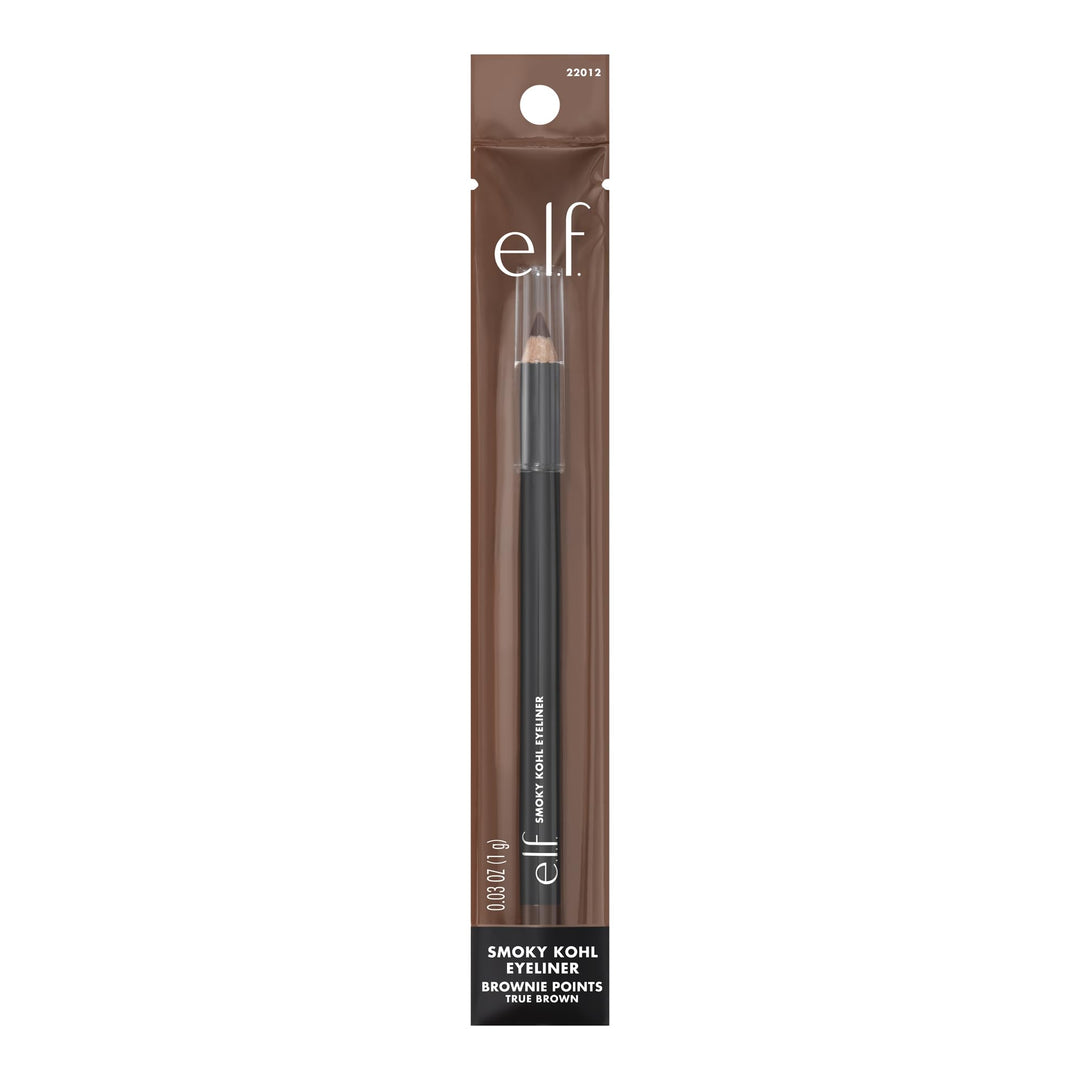 e.l.f. Smoky Kohl Eyeliner, Eye Pencil For Creating Long-Lasting, Bold, High-Pigmented Makeup Looks, Vegan &amp; Cruelty-Free
