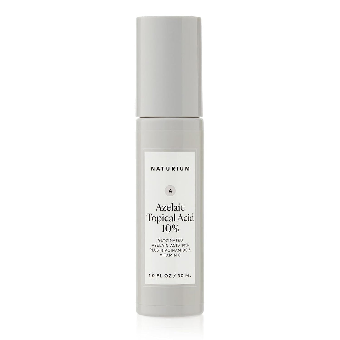Naturium Azelaic Topical Acid 10%, Face &amp; Skin Care Beauty Treatment with Niacinamide &amp; Vitamin C, 1 oz
