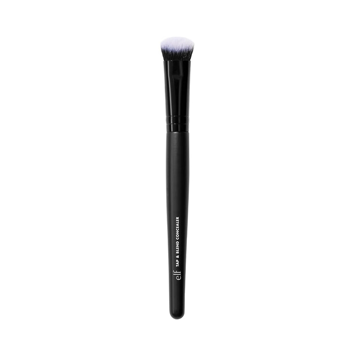 e.l.f. Tap & Blend Concealer Brush, Covers Blemishes & Dark Spots For An Airbrushed Finish With A Precision Tip, Synthetic, Vegan, & Cruelty-Free