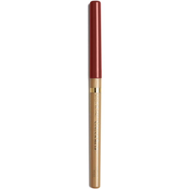L'Oreal Paris Colour Riche Lip Liner Pencil, Creamy Lip Liner with Omega 3 and Vitamin E