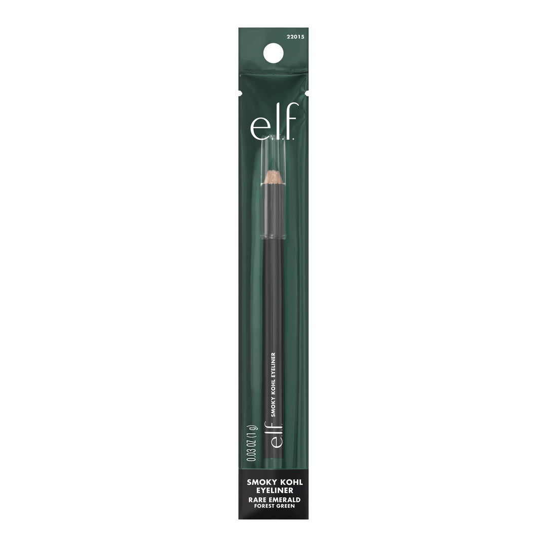 e.l.f. Smoky Kohl Eyeliner, Eye Pencil For Creating Long-Lasting, Bold, High-Pigmented Makeup Looks, Vegan &amp; Cruelty-Free