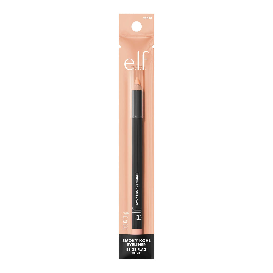 e.l.f. Smoky Kohl Eyeliner, Eye Pencil For Creating Long-Lasting, Bold, High-Pigmented Makeup Looks, Vegan &amp; Cruelty-Free