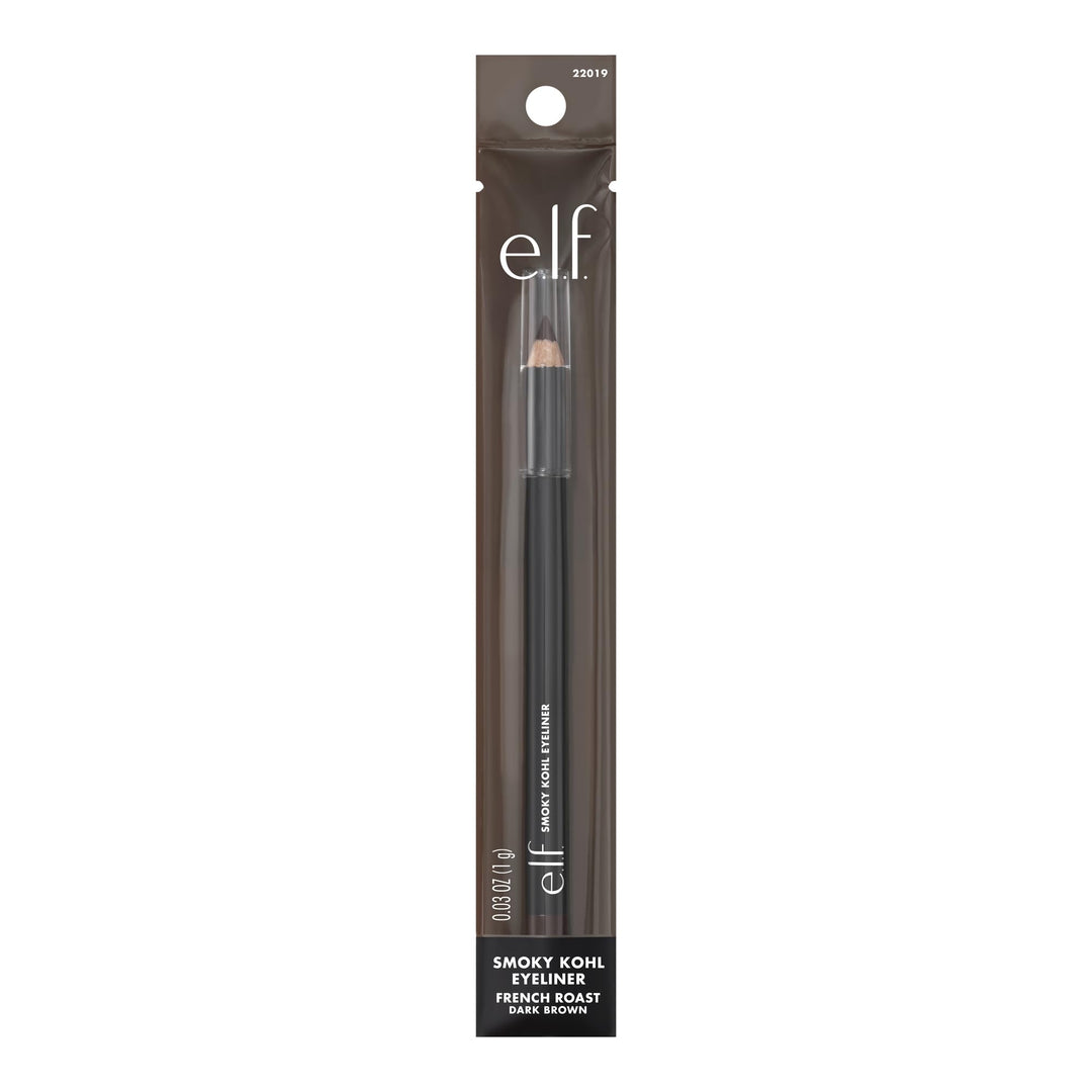 e.l.f. Smoky Kohl Eyeliner, Eye Pencil For Creating Long-Lasting, Bold, High-Pigmented Makeup Looks, Vegan &amp; Cruelty-Free