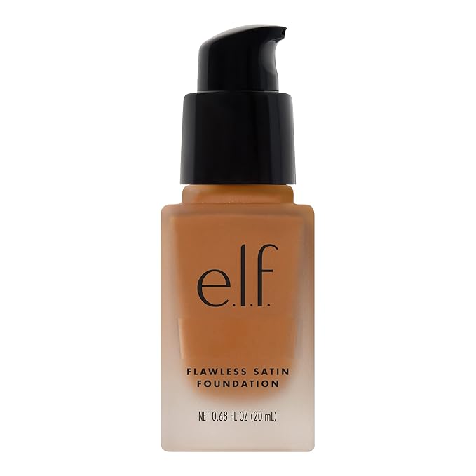 e.l.f. Flawless Finish Foundation, Improves Uneven Skin Tone, Lightweight, Medium Coverage & Semi-Matte, Vegan & Cruelty-Free, 0.68 Fl Oz