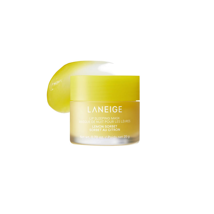 LANEIGE Lip Sleeping Mask: Korean Overnight Treatment For Dry Lips | Hydrating &amp; Nourishing Overnight Lip Treatment Mask with Vitamin C, Shea &amp; Murumuru Seed Butter