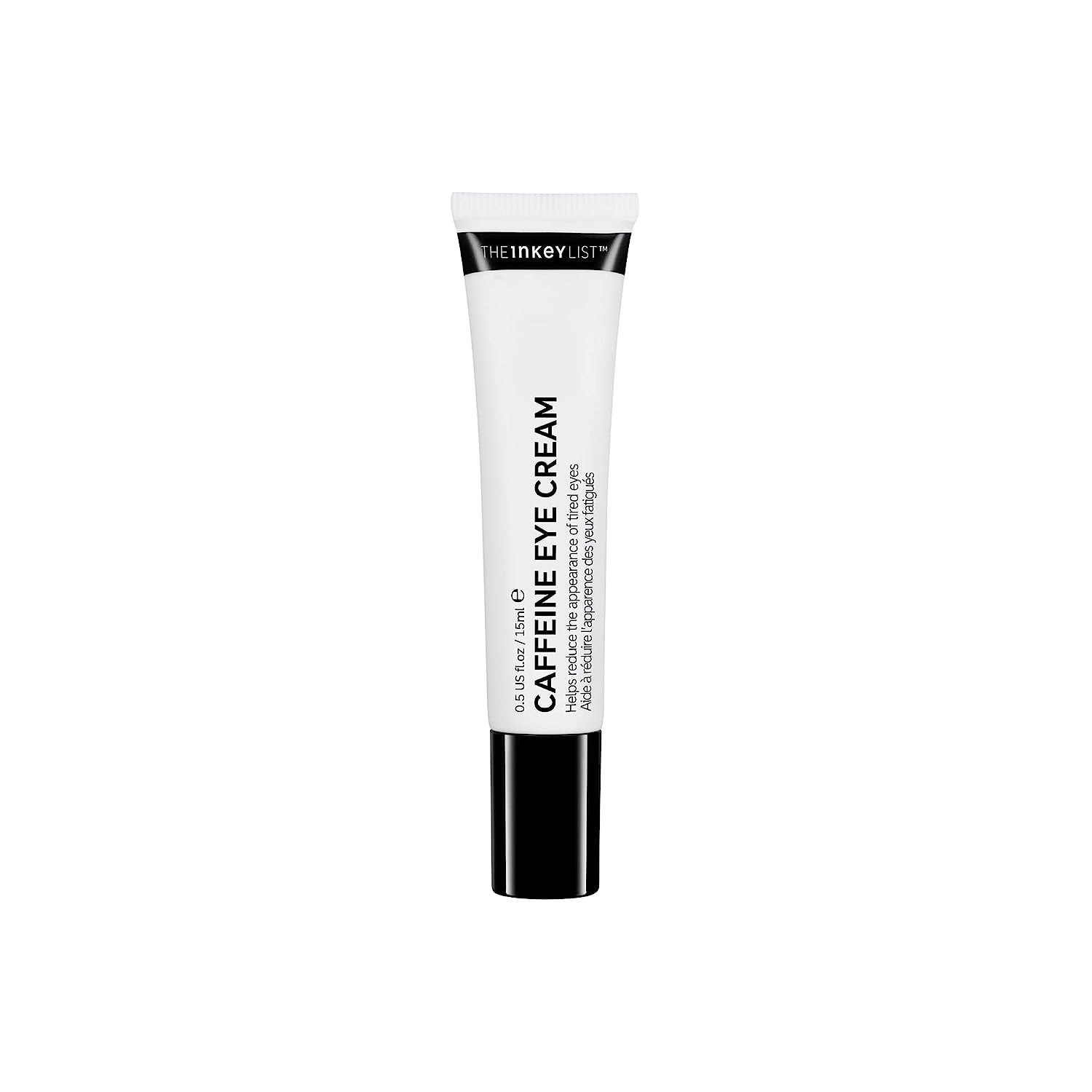 The INKEY List Caffeine Eye Cream, Reduce Eye Puffiness and Dark Circle, Blur Fine Lines 0.5 fl oz - 3alababak