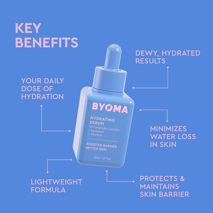 BYOMA Hydrating Serum Tri Ceramide Complex Boosted Barrier