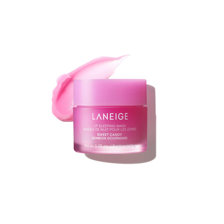 LANEIGE Lip Sleeping Mask: Korean Overnight Treatment For Dry Lips | Hydrating &amp; Nourishing Overnight Lip Treatment Mask with Vitamin C, Shea &amp; Murumuru Seed Butter