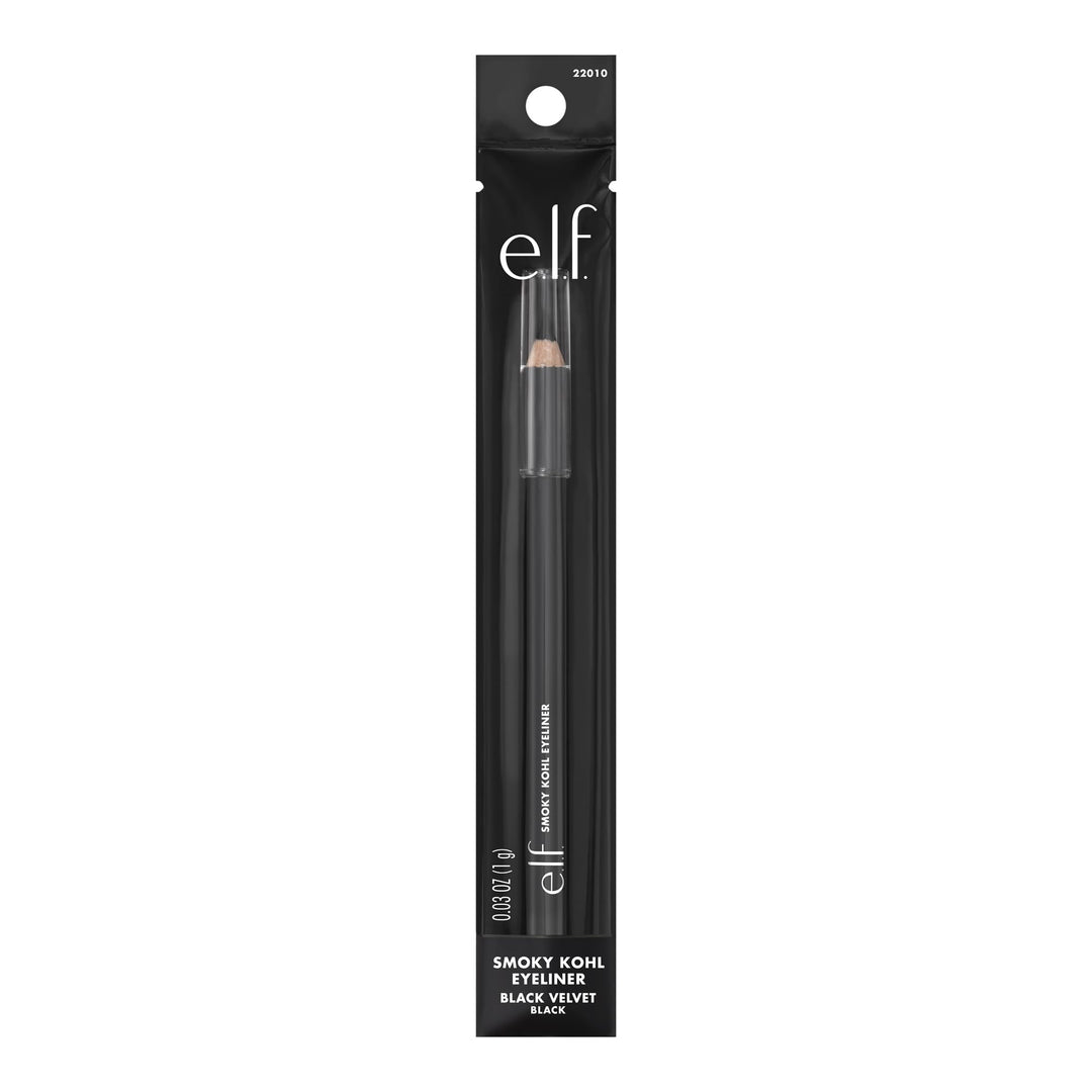 e.l.f. Smoky Kohl Eyeliner, Eye Pencil For Creating Long-Lasting, Bold, High-Pigmented Makeup Looks, Vegan &amp; Cruelty-Free
