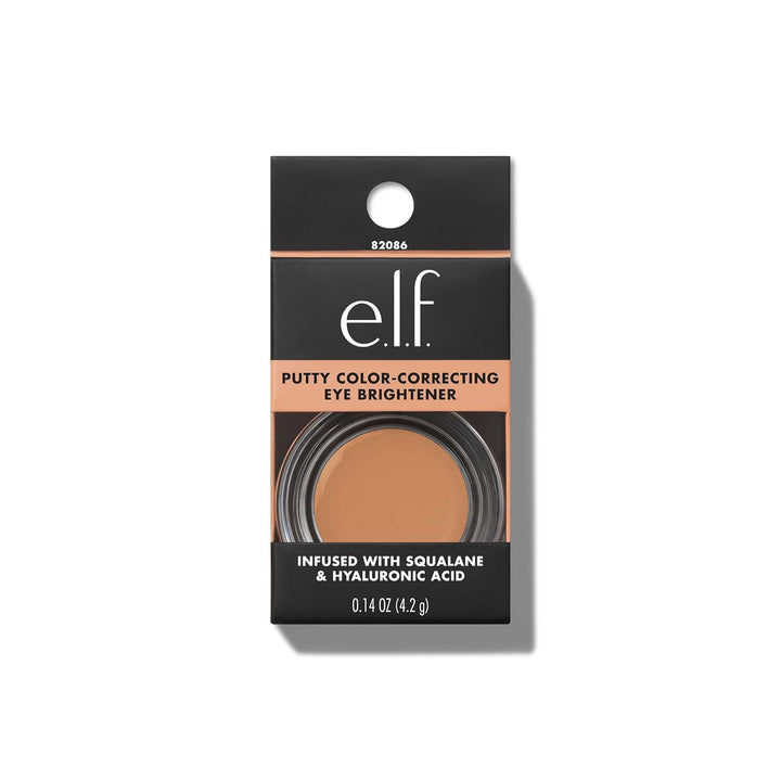 e.l.f. Putty Color-Correcting Eye Brightener, Under-eye Brightener & Primer Reduces Appearance Of Dark Circles, Vegan & Cruelty-Free 0.14 Ounce