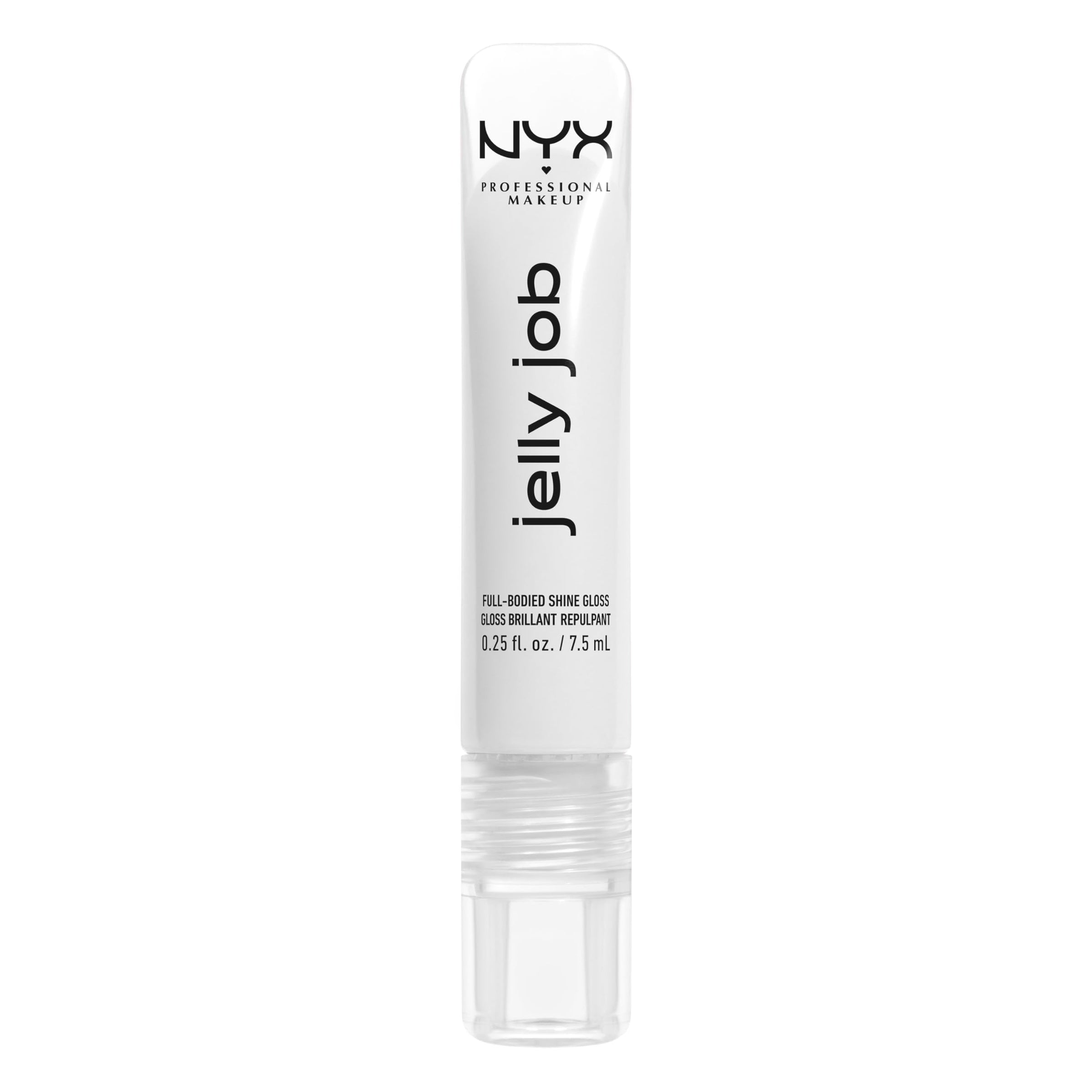 NYX PROFESSIONAL MAKEUP Jelly Job Lip Gloss, Lip Tint Gloss with Full-Bodied, Smoothing, and Hyper-Glossy Shine