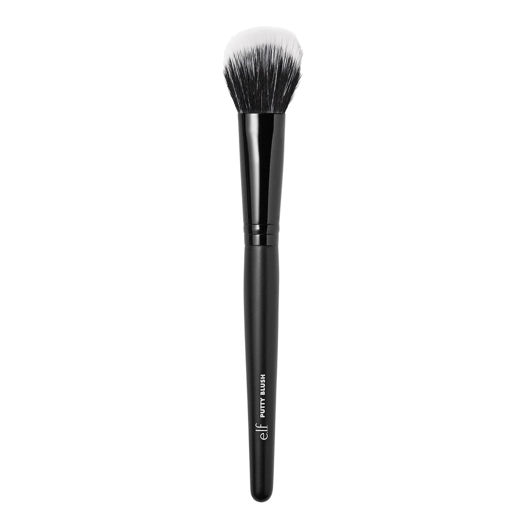 e.l.f. Putty Blush Brush, Vegan Makeup Tool, Flawlessly Applies Putty & Cream Formulas, Creates Airbrushed Effect