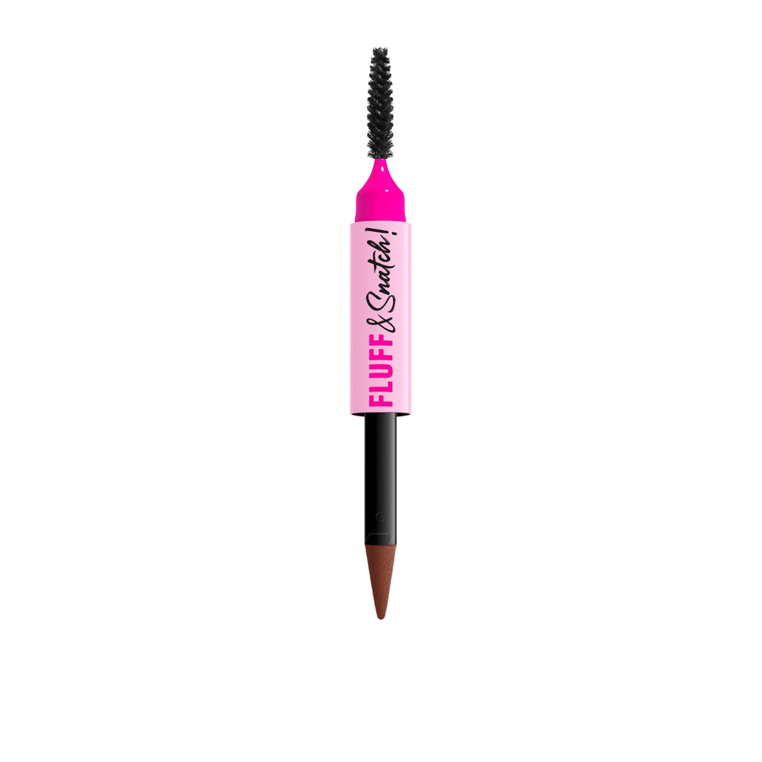 NYX PROFESSIONAL MAKEUP Fluff &amp; Snatch Brow Powder Pen, Cream To Powder Eyebrow Pen For Soft, Defined Brows, Smudge and Transfer-Resistant Formula