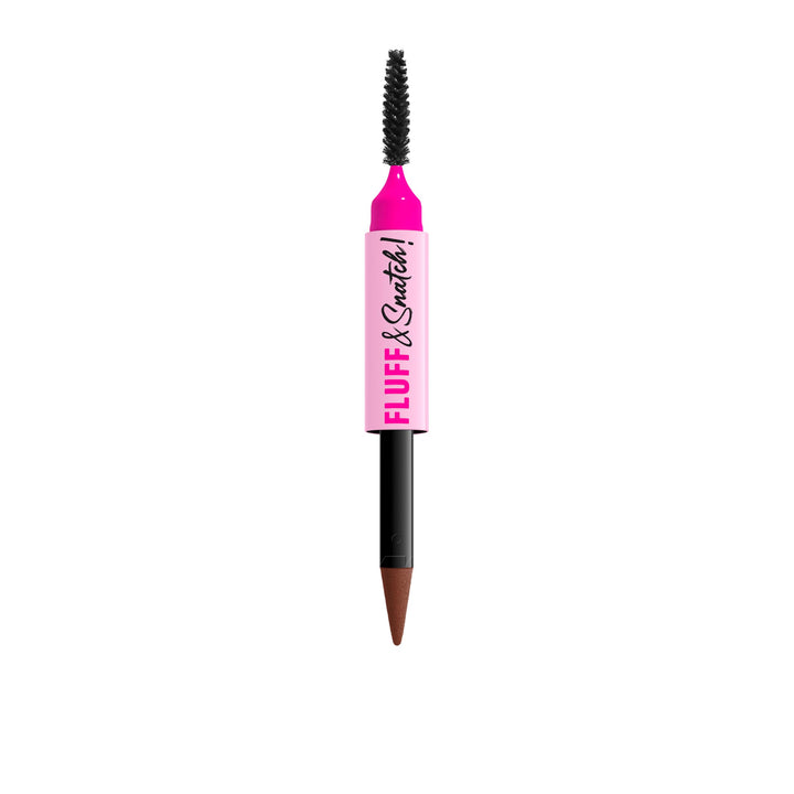 NYX PROFESSIONAL MAKEUP Fluff &amp; Snatch Brow Powder Pen, Cream To Powder Eyebrow Pen For Soft, Defined Brows, Smudge and Transfer-Resistant Formula