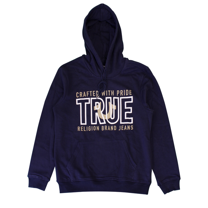 True Religion logo-print long-sleeve Hoodie